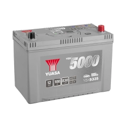 AKUMULATOR YUASA SILVER 100Ah 830A P+ YBX5335