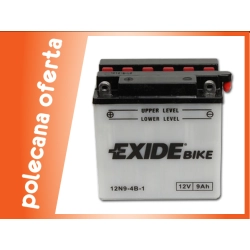 EXIDE 12V 9AH 85A 12N9-4B-1