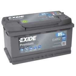 EXIDE PREMIUM 85AH 800A EA852
