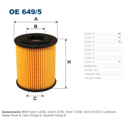 FILTR OLEJU FILTRON OE 649/5
