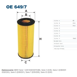 FILTR OLEJU FILTRON OE 649/7
