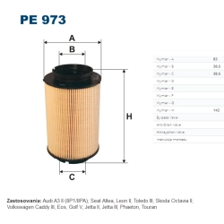 FILTR PALIWA FILTRON PE 973