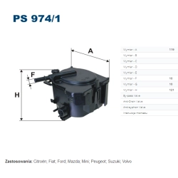 FILTR PALIWA FILTRON PS 974/1