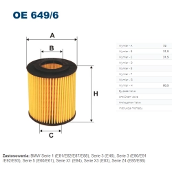 FILTR OLEJU FILTRON OE 649/6