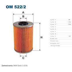 FILTR OLEJU FILTRON OM 522/2