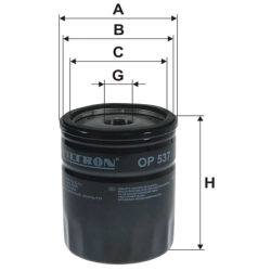 FILTR OLEJU FILTRON OP 537