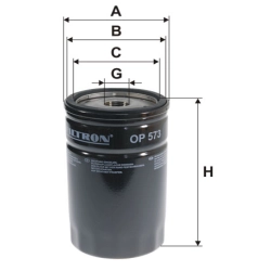 FILTR OLEJU FILTRON OP 573