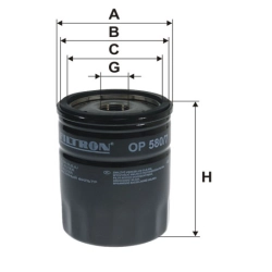 FILTR OLEJU FILTRON OP 580/7