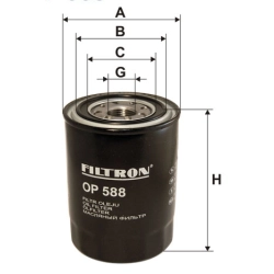 FILTR OLEJU FILTRON OP 588