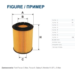 FILTR PALIWA FILTRON PE 815/6