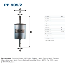 FILTR PALIWA FILTRON PP 905/2