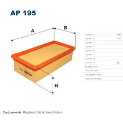 FILTR POWIETRZA FILTRON AP 195