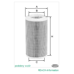 FILTR POWIETRZA MANN FILTER C 12 107/1