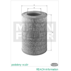 FILTR POWIETRZA MANN FILTER C 16 118