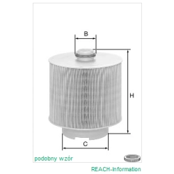 FILTR POWIETRZA MANN FILTER C 17 137 X