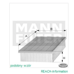 FILTR POWIETRZA MANN FILTER C 2859