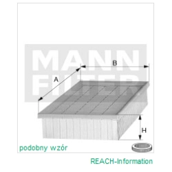 FILTR POWIETRZA MANN FILTER C 37 132