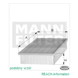 FILTR POWIETRZA MANN FILTER C 3875