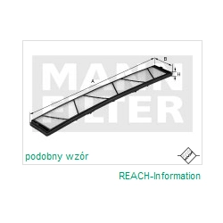 FILTR KABINOWY MANN FILTER CU 8430