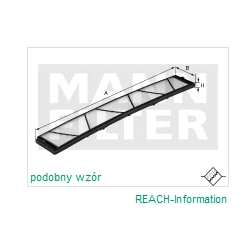 FILTR KABINOWY MANN FILTER CUK 6724