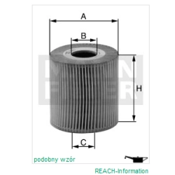 FILTR OLEJU MANN FILTER HU 821 X