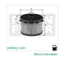 FILTR PALIWA MANN FILTER PU 1018 X