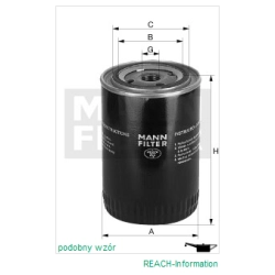 FILTR OLEJU MANN FILTER W 712/73