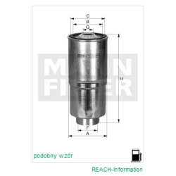 FILTR PALIWA MANN FILTER WK 720/2 X