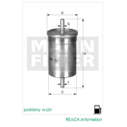 FILTR PALIWA MANN FILTER WK 730/1