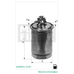 FILTR PALIWA MANN FILTER WK 735/1
