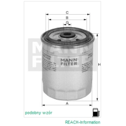 FILTR PALIWA MANN FILTER WK 817/3X