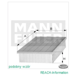FILTR POWIETRZA MANN FILTER C 26 206/1