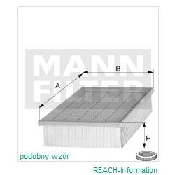 FILTR POWIETRZA MANN FILTER C 33 189/1