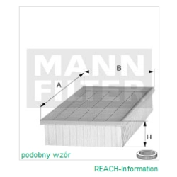 FILTR POWIETRZA MANN FILTER C 3498