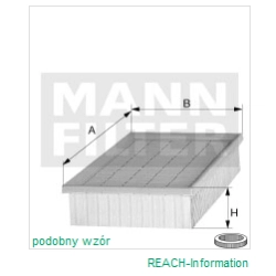 FILTR POWIETRZA MANN FILTER C 37 153