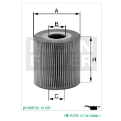 FILTR OLEJU MANN FILTER HU 722 X