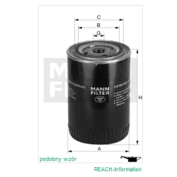 FILTR OLEJU MANN FILTER W 7003