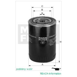 FILTR OLEJU MANN FILTER W 719/5