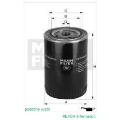 FILTR OLEJU MANN FILTER W 75/3