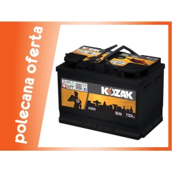 AKUMULATOR KOZAK KO800 80AH 720A