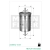 FILTR PALIWA MANN FILTER WK 612