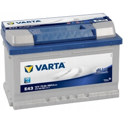 AKUMULATOR VARTA BLUE DYNAMIC 72AH 680A E43