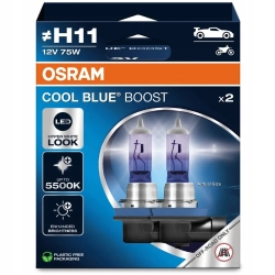 ŻARÓWKI OSRAM 62211CBB-2HB DUO H11 COOL BLUE BOOST 75W 2 SZTUKI
