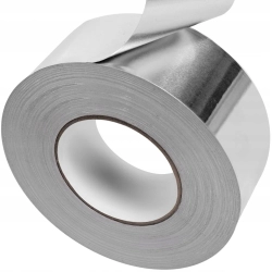 TAŚMA ALUMINIOWA KOMINKOWA OGIOODPORNA ŻAROODPORNA MAX 350°C 48mm x 50m