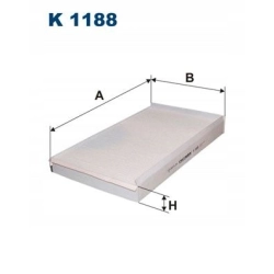 FILTR KABINOWY FILTRON K 1188