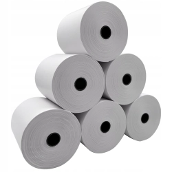 ROLKA TERMICZNA ROLKI TERMICZNE 80x60 80mm 60m DO KASY FISKALNEJ 6 szt.