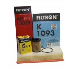 FILTRY ZESTAW CITROEN C4 PEUGEOT 307 308 1.6HDI