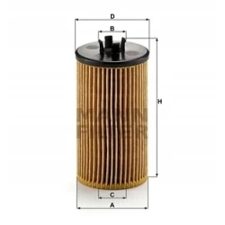 FILTR OLEJU MANN HU 612 X PEUGEOT HU612 X