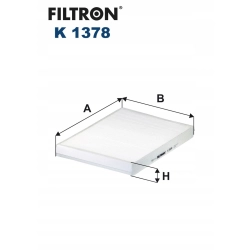 FILTR KABINOWY FILTRON K 1378