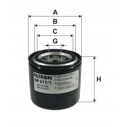 FILTR FILTRON OP617/1 KIA HYUNDAI I30 I40 OP 617/1